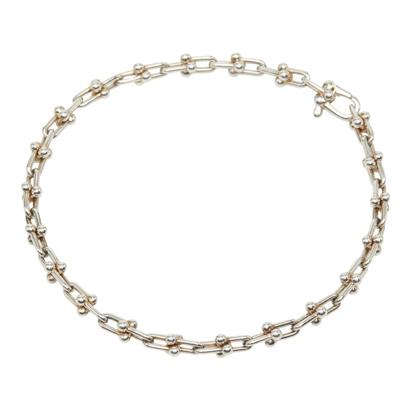ティファニー ハードウェア マイクロリンク ミディアム ブレスレット SV925 シルバー レディース TIFFANY&Co. 【中古】