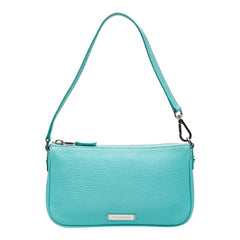 ティファニー ハンドバッグ ポーチ ティファニーブルー レザー レディース TIFFANY&Co. 【中古】