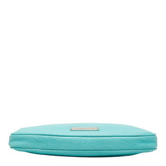 ティファニー ハンドバッグ ポーチ ティファニーブルー レザー レディース TIFFANY&Co. 【中古】