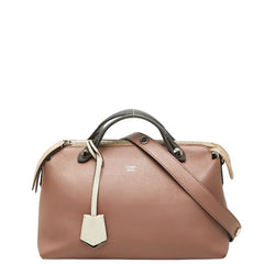 フェンディ バイザウェイ ミディアム ハンドバッグ ショルダーバッグ 2WAY 8BL124 ピンク レザー レディース FENDI 【中古】