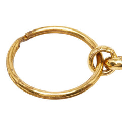 シャネル ココマーク ヴィンテージ チェーン キーホルダー チャーム 29刻印 ゴールド メッキ レディース CHANEL 【中古】