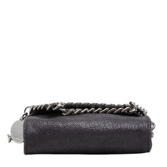 ステラマッカートニー ファラベラ マイクロ チェーン ショルダーバッグ ダークグレー ポリエステル レディース Stella McCartney 【中古】