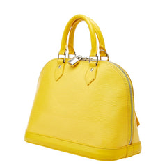 ルイ ヴィトン エピ アルマPM ハンドバッグ M40619 シトロン イエロー レザー レディース LOUIS VUITTON 【中古】