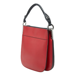 プラダ マギット ハンドバッグ ショルダーバッグ 2WAY 1BC082 レッド レザー レディース PRADA 【中古】