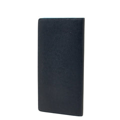 ルイ ヴィトン タイガ ポルトフォイユ ブラザNM 長財布 M30387 ブルーマリーヌ ブルー レザー メンズ LOUIS VUITTON 【中古】
