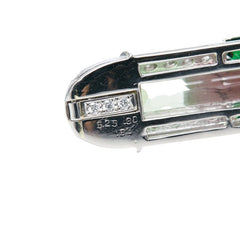 Pt900 プラチナ バイカラートルマリン5.25ct ダイヤ0.82ct トルマリン0.38ct ペンダントトップ ネックレス レディース 【中古】