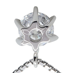 Pt900 プラチナ Pt850 プラチナ ダイヤ1.014ct ペンダント ネックレス レディース 【中古】