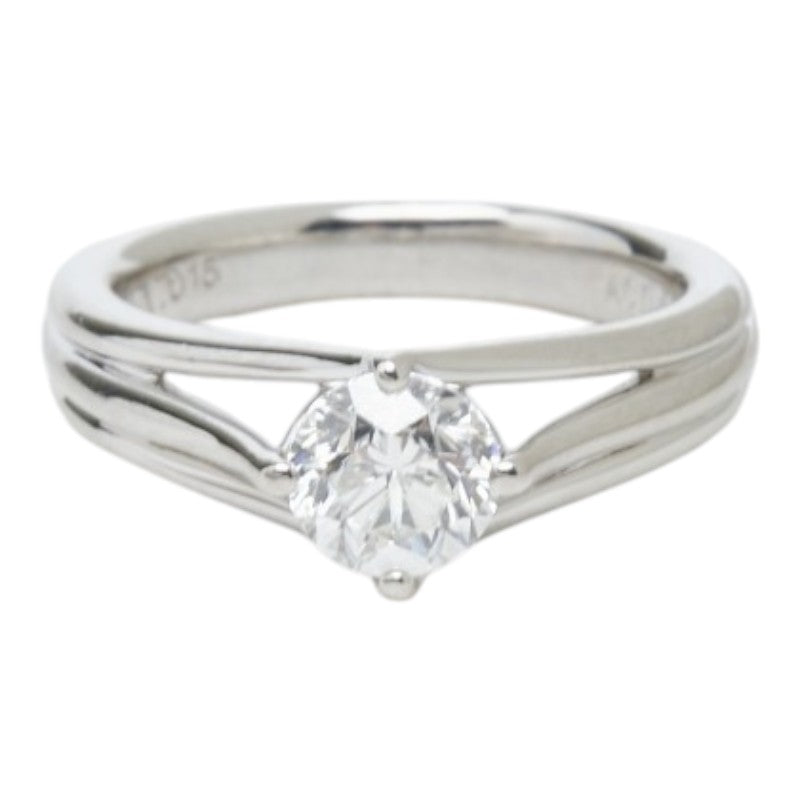 Pt900 プラチナ ダイヤ1.015ct リング 指輪 レディース 10.5号 【中古】