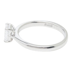 Pt900 プラチナ ダイヤ0.53ct リング 指輪 レディース 9.5号 【中古】