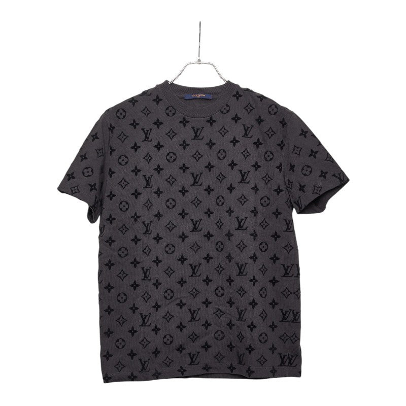 ルイ ヴィトン モノグラム フックアンドループ 半袖Tシャツ サイズS グレー コットン メンズ LOUIS VUITTON 【中古】