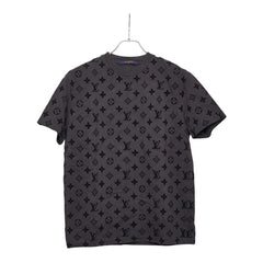ルイ ヴィトン モノグラム フックアンドループ 半袖Tシャツ サイズS グレー コットン メンズ LOUIS VUITTON 【中古】