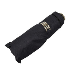 サンローラン ロゴ 折り畳み傘 日傘 ブラック 表記なし レディース SAINT LAURENT 【中古】