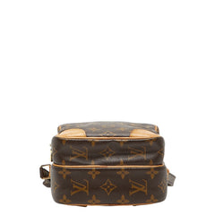 ルイ ヴィトン モノグラム アマゾン 斜め掛け ショルダーバッグ M45236 ブラウン PVC レザー レディース LOUIS VUITTON 【中古】