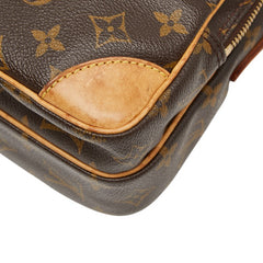 ルイ ヴィトン モノグラム アマゾン 斜め掛け ショルダーバッグ M45236 ブラウン PVC レザー レディース LOUIS VUITTON 【中古】