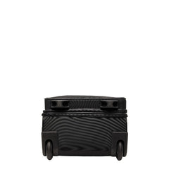 コーチ キャリーバッグ キャリーケース ブラック キャンバス レザー メンズ COACH 【中古】