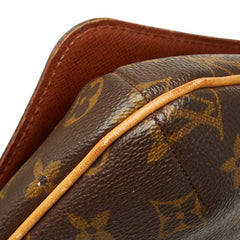 ルイ ヴィトン モノグラム ミュゼットサルサ ショート ショルダーバッグ M51258 ブラウン PVC レザー レディース LOUIS VUITTON 【中古】