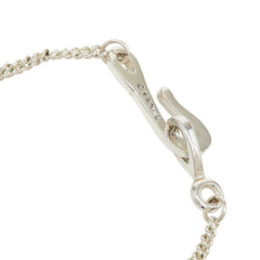 シャネル ロゴ ボール ネックレス シルバー メタル レディース CHANEL 【中古】