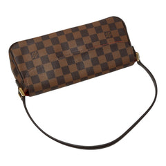 ルイ ヴィトン ダミエ レコレータ ワンショルダーバッグ ハンドバッグ N51299 ブラウン PVC レザー レディース LOUIS VUITTON 【中古】