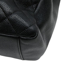 シャネル マトラッセ ココマーク GST チェーン トートバッグ ショルダーバッグ ブラック キャビアスキン レディース CHANEL 【中古】