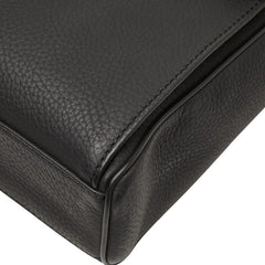 ダンヒル コンノート ブリーフケース ビジネスバッグ ショルダーバッグ ブラック レザー メンズ Dunhill 【中古】