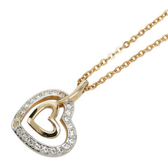 スワロフスキー Lady ハート ペンダント ネックレス ゴールド メッキ ラインストーン レディース SWAROVSKI 【中古】