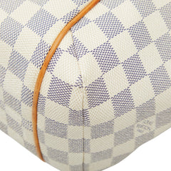 ルイ ヴィトン ダミエ アズール トータリーPM トートバッグ N51261 ホワイト PVC レザー レディース LOUIS VUITTON 【中古】