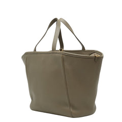 セリーヌ スモール フォールドカバ ハンドバッグ ショルダーバッグ 2WAY ベージュ レザー レディース CELINE 【中古】