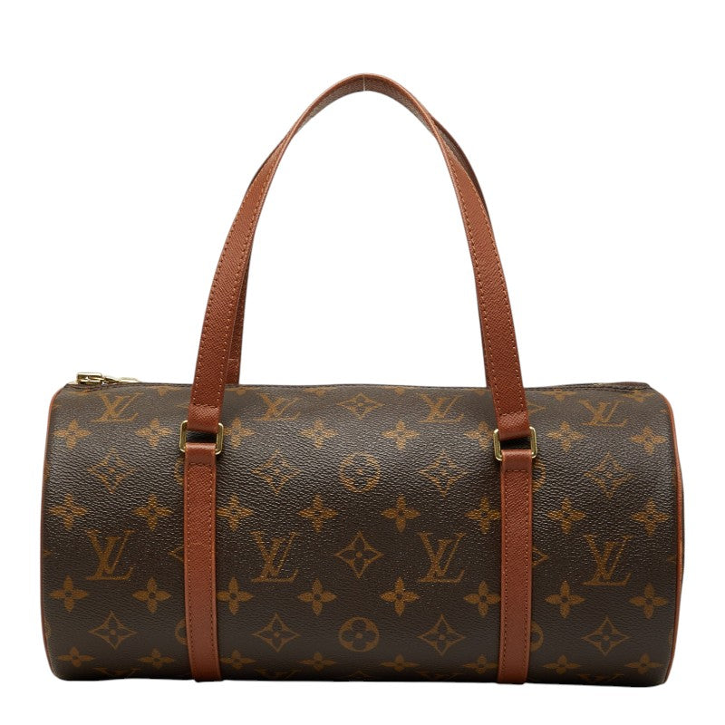 ルイ ヴィトン モノグラム パピヨン30(旧) ハンドバッグ M51365 ブラウン PVC レザー レディース LOUIS VUITTON 【中古】