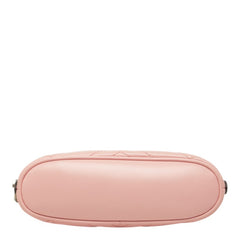 グッチ GGマーモント ポーチ 小物入れ 625544 ピンク シルバー レザー レディース GUCCI 【中古】