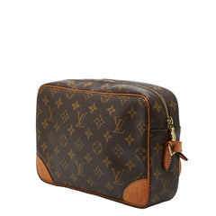 ルイ ヴィトン モノグラム トロカデロ27 斜め掛け ショルダーバッグ M51274 ブラウン PVC レザー レディース LOUIS VUITTON 【中古】