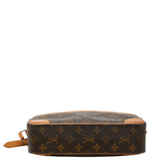 ルイ ヴィトン モノグラム トロカデロ27 斜め掛け ショルダーバッグ M51274 ブラウン PVC レザー レディース LOUIS VUITTON 【中古】