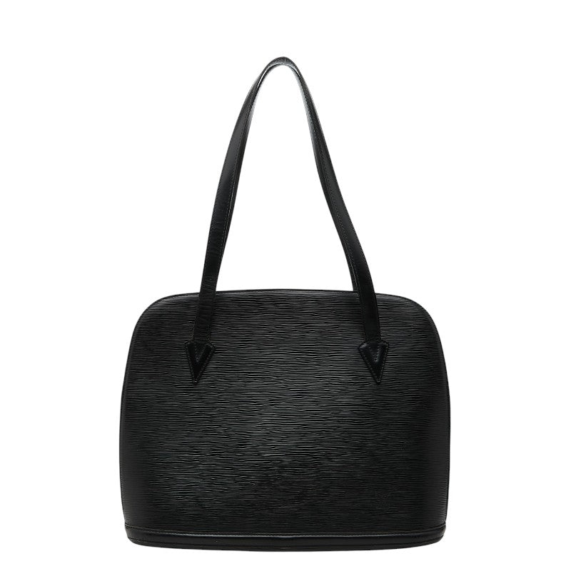 ルイ ヴィトン エピ リュサック トートバッグ ショルダーバッグ M52282 ノワール ブラック レザー レディース LOUIS VUITTON 【中古】