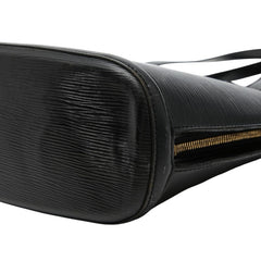 ルイ ヴィトン エピ リュサック トートバッグ ショルダーバッグ M52282 ノワール ブラック レザー レディース LOUIS VUITTON 【中古】