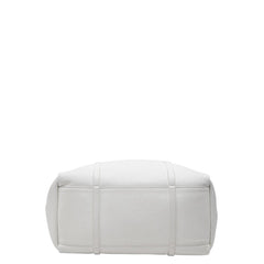 バレンシアガ エブリデイM トートバッグ ショルダーバッグ 475201 ホワイト レザー レディース BALENCIAGA 【中古】