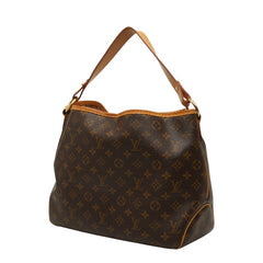 ルイ ヴィトン モノグラム ディライトフルPM ワンショルダーバッグ M40352 ブラウン PVC レザー レディース LOUIS VUITTON 【中古】