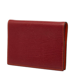 エルメス アジェンダGM 手帳カバー レッド レザー レディース HERMES 【中古】