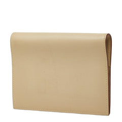 エルメス アジェンダGM 手帳カバー ベージュ レザー レディース HERMES 【中古】