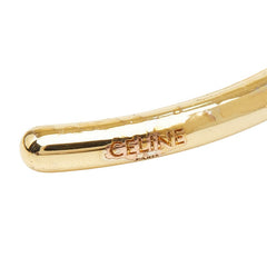 セリーヌ ノット エクストラシンブレスレット バングル ゴールド メッキ レディース CELINE 【中古】