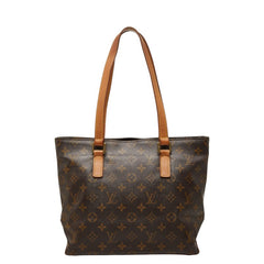 ルイ ヴィトン モノグラム カバピアノ トートバッグ ショルダーバッグ M51148 ブラウン PVC レザー レディース LOUIS VUITTON 【中古】