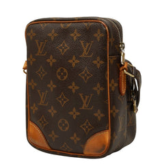 ルイ ヴィトン モノグラム アマゾン 斜め掛け ショルダーバッグ M45236 ブラウン PVC レザー レディース LOUIS VUITTON 【中古】