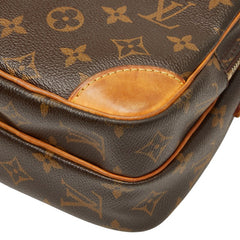 ルイ ヴィトン モノグラム アマゾン 斜め掛け ショルダーバッグ M45236 ブラウン PVC レザー レディース LOUIS VUITTON 【中古】