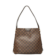 ルイ ヴィトン ダミエ カバ リヴィントン トートバッグ N41108 エベヌ PVC レザー レディース LOUIS VUITTON 【中古】