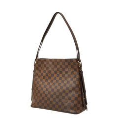 ルイ ヴィトン ダミエ カバ リヴィントン トートバッグ N41108 エベヌ PVC レザー レディース LOUIS VUITTON 【中古】