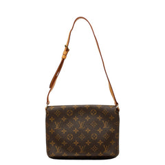 ルイ ヴィトン モノグラム ミュゼット タンゴ ショート ショルダーバッグ M51257 ブラウン PVC レザー レディース LOUIS VUITTON 【中古】