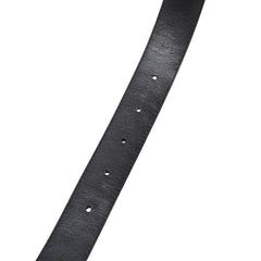 シャネル コッコドリーロ クロコ型押し ベルト 105/42 ブラック ゴールド レザー メンズ CHANEL 【中古】