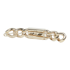 シャネル ココマーク チェーン モチーフ バレッタ ゴールド メッキ ラインストーン レディース CHANEL 【中古】