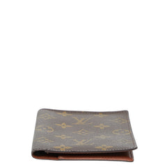 ルイ ヴィトン モノグラム クーヴェルテュール パスポール パスポートケース M60188 ブラウン PVC レディース LOUIS VUITTON 【中古】