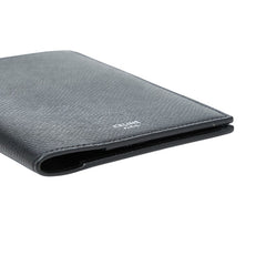 セリーヌ パスポートケース ブラック レザー メンズ CELINE 【中古】