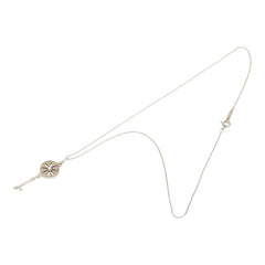 ティファニー デイジー キー 1Pダイヤ ネックレス SV925 シルバー レディース TIFFANY&Co. 【中古】