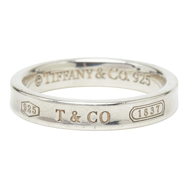 ティファニー 1837 ナロー リング 指輪 SV925 シルバー レディース TIFFANY&Co. 【中古】